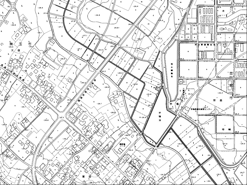 都市計画図 No.1（No.1-D）の画像